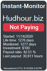 hudhour.biz Monitored by Instant-Monitor.com