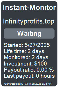 infinityprofits.top Monitored by Instant-Monitor.com