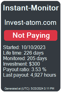 invest-atom.com Monitored by Instant-Monitor.com