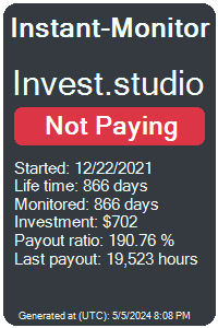 invest.studio Monitored by Instant-Monitor.com