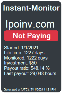 ipoinv.com Monitored by Instant-Monitor.com