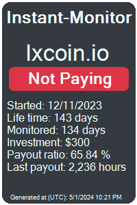 https://instant-monitor.com/Projects/Details/ixcoin.io