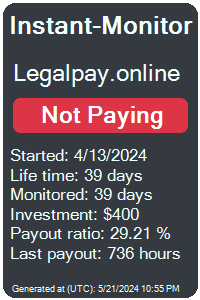 https://instant-monitor.com/Projects/Details/legalpay.online