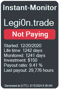 legi0n.trade Monitored by Instant-Monitor.com