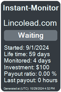 lincolead.com Monitored by Instant-Monitor.com