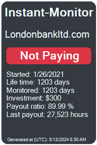 londonbankltd.com Monitored by Instant-Monitor.com
