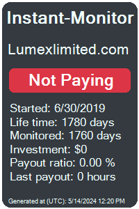 lumexlimited.com Monitored by Instant-Monitor.com