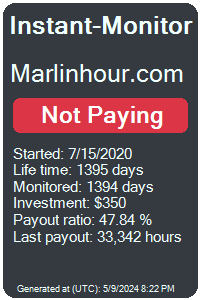 marlinhour.com Monitored by Instant-Monitor.com