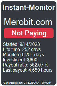 merobit.com Monitored by Instant-Monitor.com