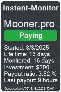 mooner.pro Monitored by Instant-Monitor.com