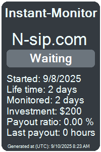 n-sip.com Monitored by Instant-Monitor.com