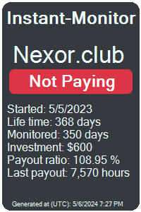 https://instant-monitor.com/Projects/Details/nexor.club