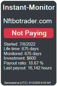 nftbotrader.com Monitored by Instant-Monitor.com