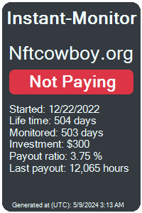 nftcowboy.org Monitored by Instant-Monitor.com