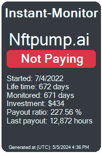 nftpump.ai Monitored by Instant-Monitor.com