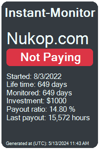 nukop.com Monitored by Instant-Monitor.com