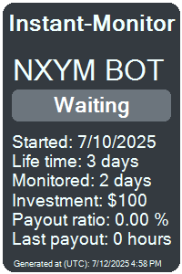 nxymbot Monitored by Instant-Monitor.com