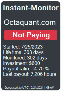 octaquant.com Monitored by Instant-Monitor.com