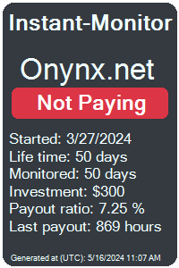 onynx.net Monitored by Instant-Monitor.com