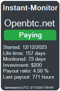 openbtc.net Monitored by Instant-Monitor.com