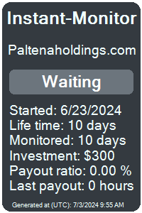 paltenaholdings.com Monitored by Instant-Monitor.com