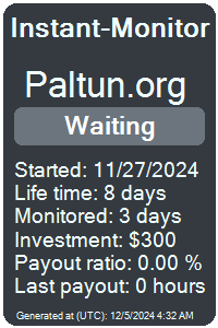 paltun.org Monitored by Instant-Monitor.com