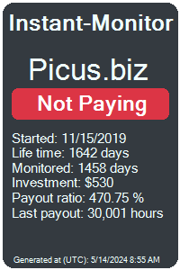 picus.biz Monitored by Instant-Monitor.com