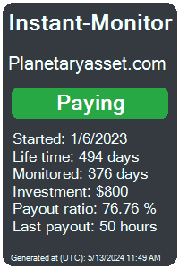 planetaryasset.com Monitored by Instant-Monitor.com