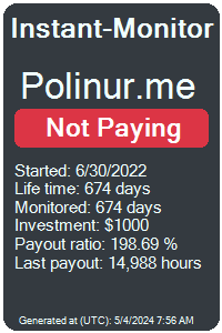 polinur.me Monitored by Instant-Monitor.com