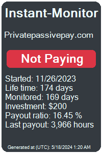 https://instant-monitor.com/Projects/Details/privatepassivepay.com