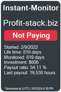 profit-stack.biz Monitored by Instant-Monitor.com