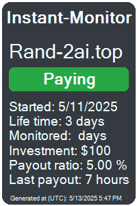 rand-2ai.top Monitored by Instant-Monitor.com