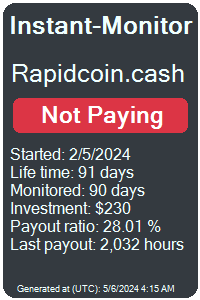 https://instant-monitor.com/Projects/Details/rapidcoin.cash