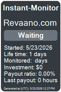 revaano.com Monitored by Instant-Monitor.com