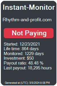 rhythm-and-profit.com Monitored by Instant-Monitor.com