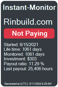 rinbuild.com Monitored by Instant-Monitor.com
