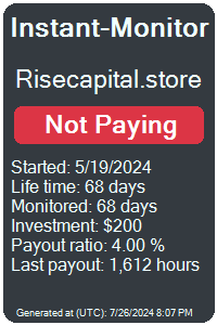 risecapital.store Monitored by Instant-Monitor.com