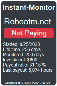 roboatm.net Monitored by Instant-Monitor.com