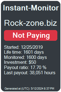 rock-zone.biz Monitored by Instant-Monitor.com