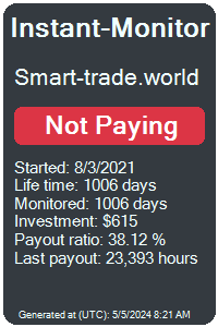 smart-trade.world Monitored by Instant-Monitor.com