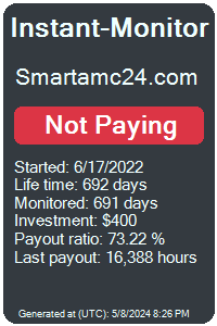 smartamc24.com Monitored by Instant-Monitor.com