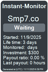 smp7.co Monitored by Instant-Monitor.com