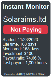 solaraims.ltd Monitored by Instant-Monitor.com