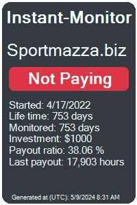 sportmazza.biz Monitored by Instant-Monitor.com