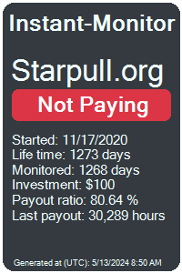 starpull.org Monitored by Instant-Monitor.com