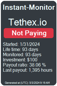 https://instant-monitor.com/Projects/Details/tethex.io