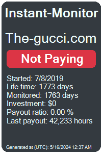 the-gucci.com Monitored by Instant-Monitor.com