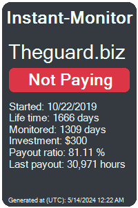 theguard.biz Monitored by Instant-Monitor.com