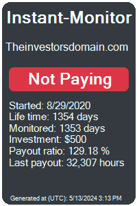 theinvestorsdomain.com Monitored by Instant-Monitor.com