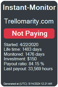 trellomarity.com Monitored by Instant-Monitor.com